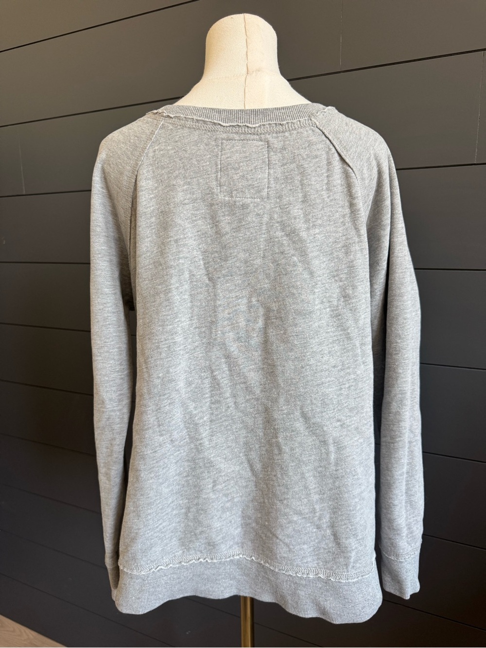 Three Square Gray ASU Sparky Sweatshirt Maroon Gold College Academic Arizona St - Picture 3 of 4